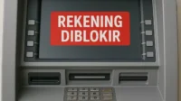 rekening bank diblokir