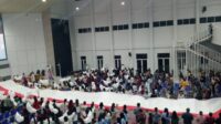 Pengibaran Sang Merah Putih sebagai deklarasi serukan NTT dan Indonesia pulih di GMIT Center, Kota Kupang, Minggu 7 Juni 2026.(Foto: Redaksi)